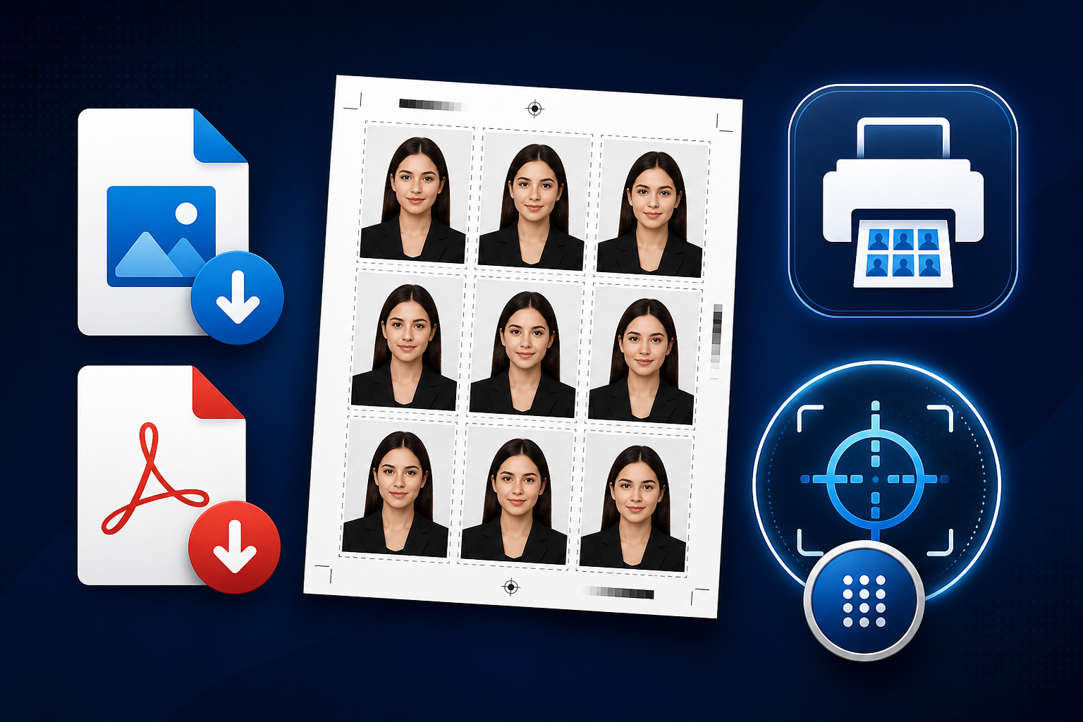 PNG and PDF print export