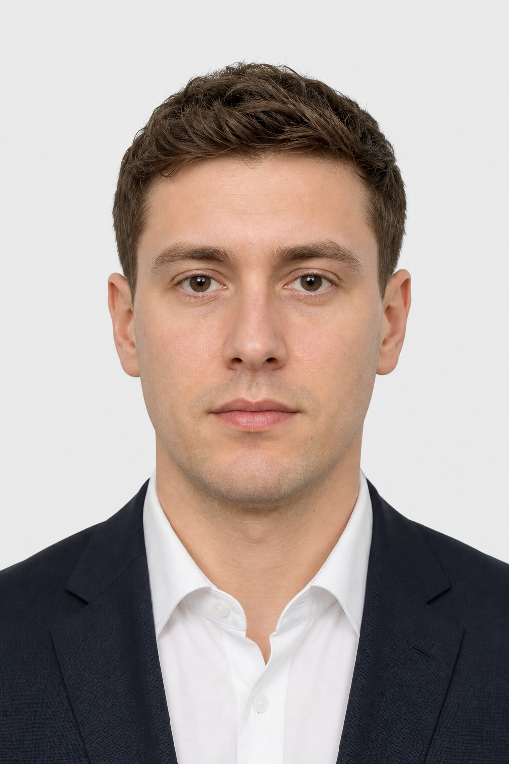 Schengen visa photo before and after, after
